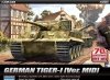 Academy 13287 GERMAN TIGER I Ver. MID (1:35)